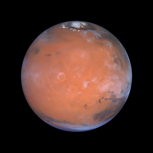 火星の姿。いつの日か、この星に住めるようになるかもしれません。Credit NASA